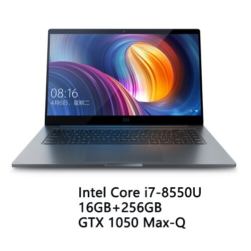Xiaomi Mi Notebook Pro 15.6 Inch GTX 1050 Max-Q Intel Core i7 16G/i5 8G CPU NVIDIA 4GB GDDR5 Laptop Fingerprint Windows 10